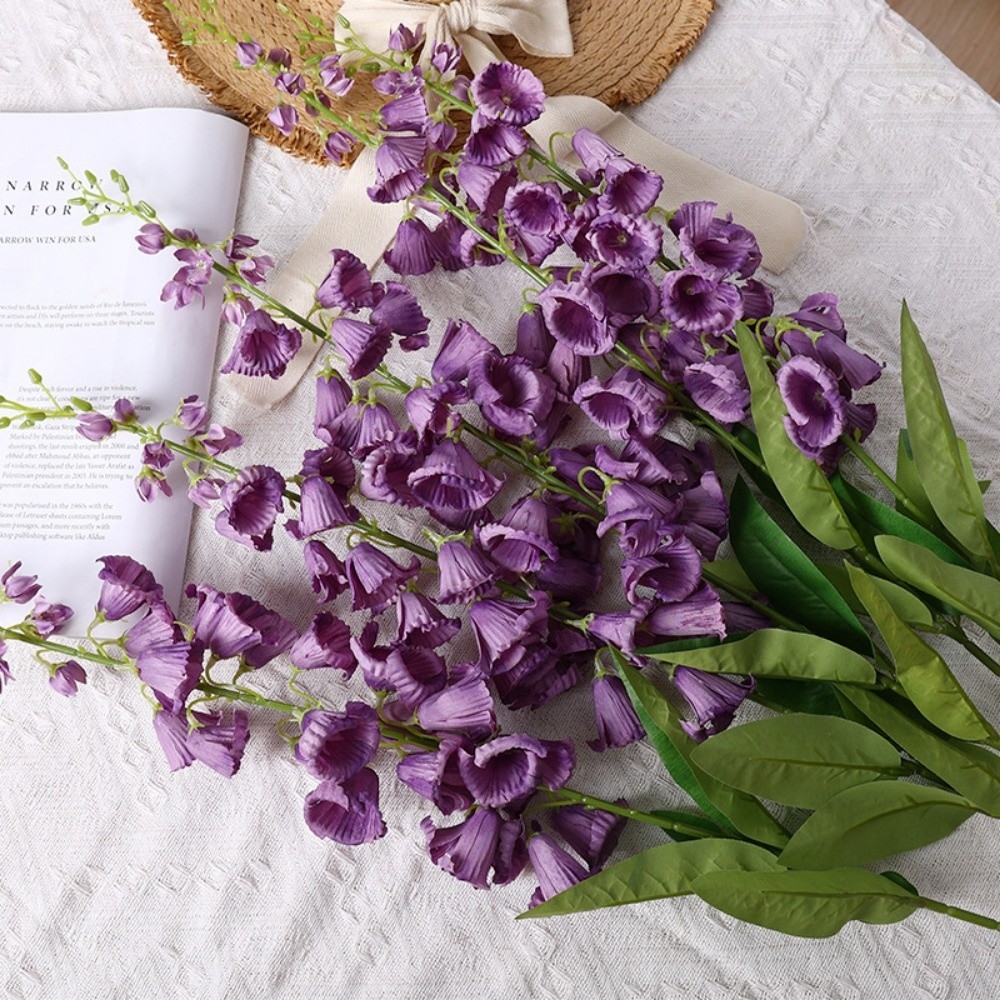 Baby Breath Dried - Bunga Lily Valley Buatan Tangkai Panjang,