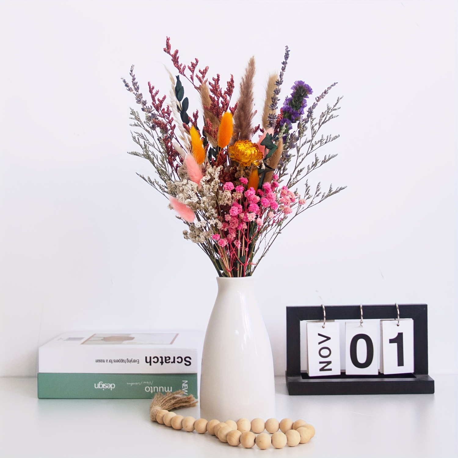 Baby Breath Dried - Buket Bunga Baby's Breath Kering Gaya