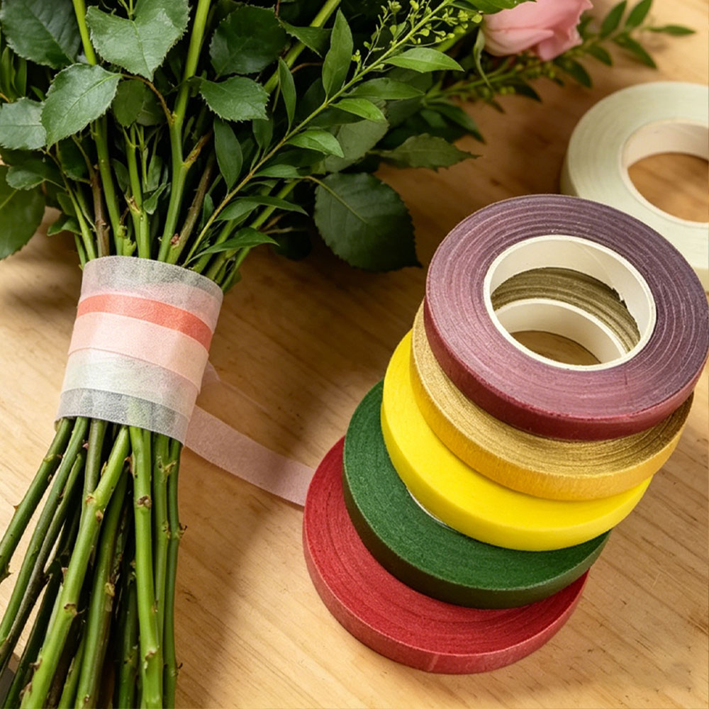 Florist Wreath Supply - 1 Buah Pita Batang Bunga Buket