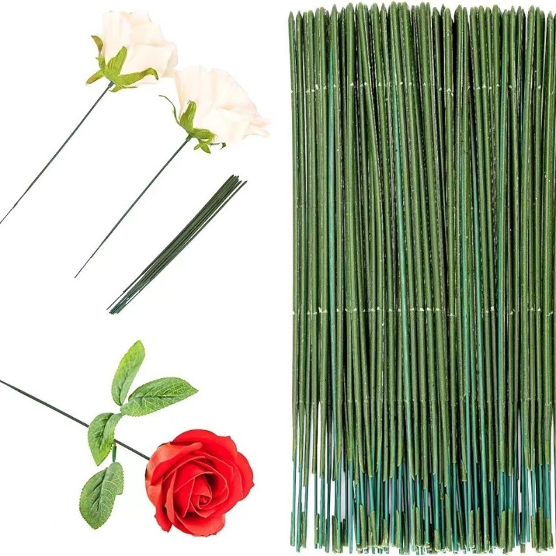 100 Buah Batang Bunga, Batang  - Florist Wreath Supply ulasan dan harga