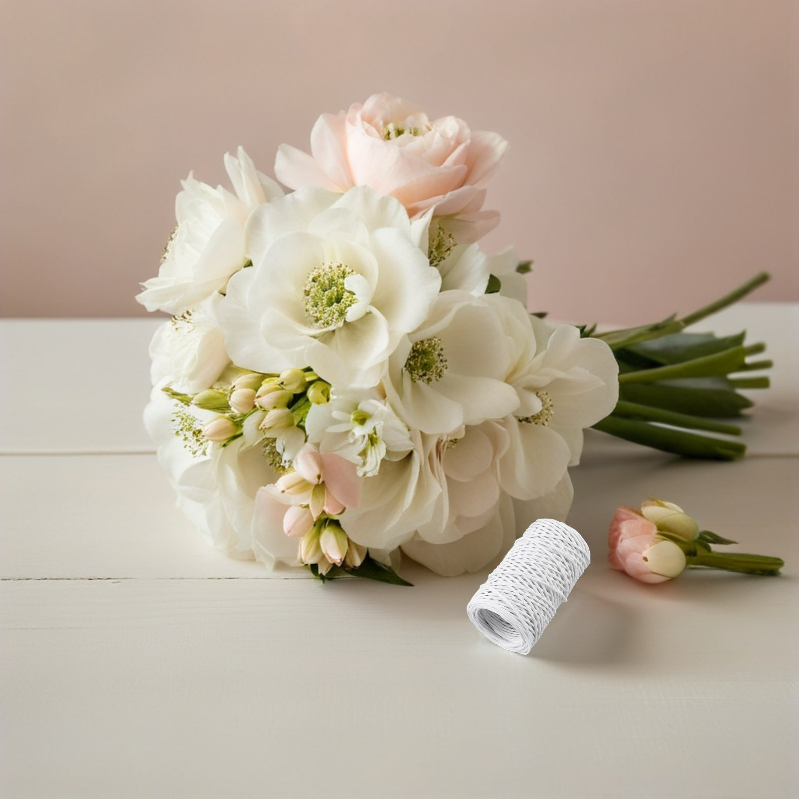2 Gulungan 50M Tali Pembungkus - Florist Wreath Supply ulasan dan harga