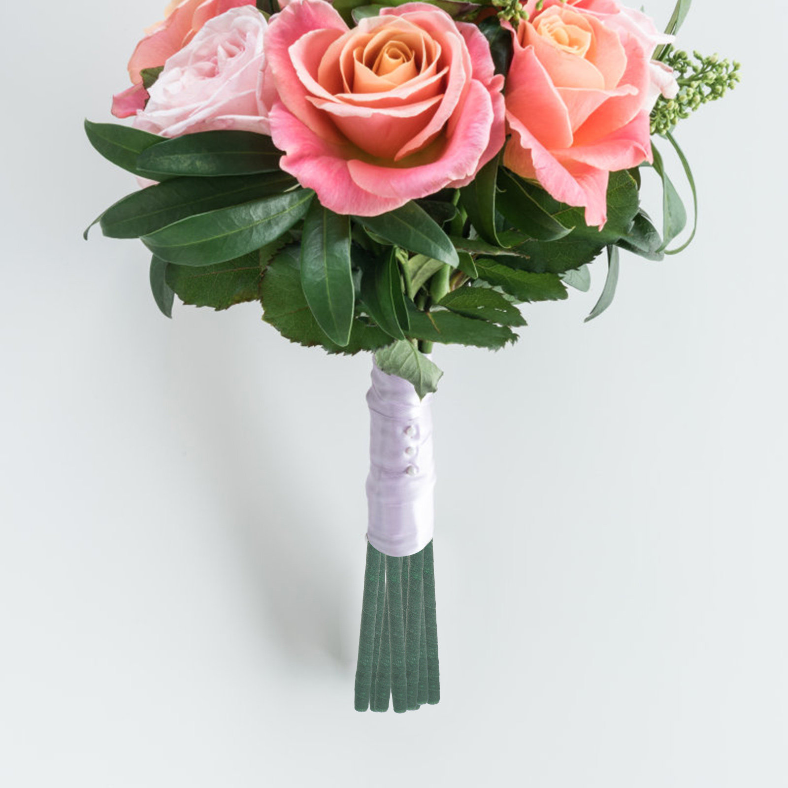 4Pcs Pita Bunga Hijau yang Dap - Florist Wreath Supply ulasan dan harga