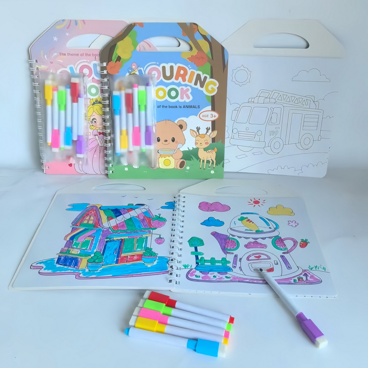 1Set 16 Halaman Buku Warna 1 B - Copic Marker Sketch ulasan dan harga