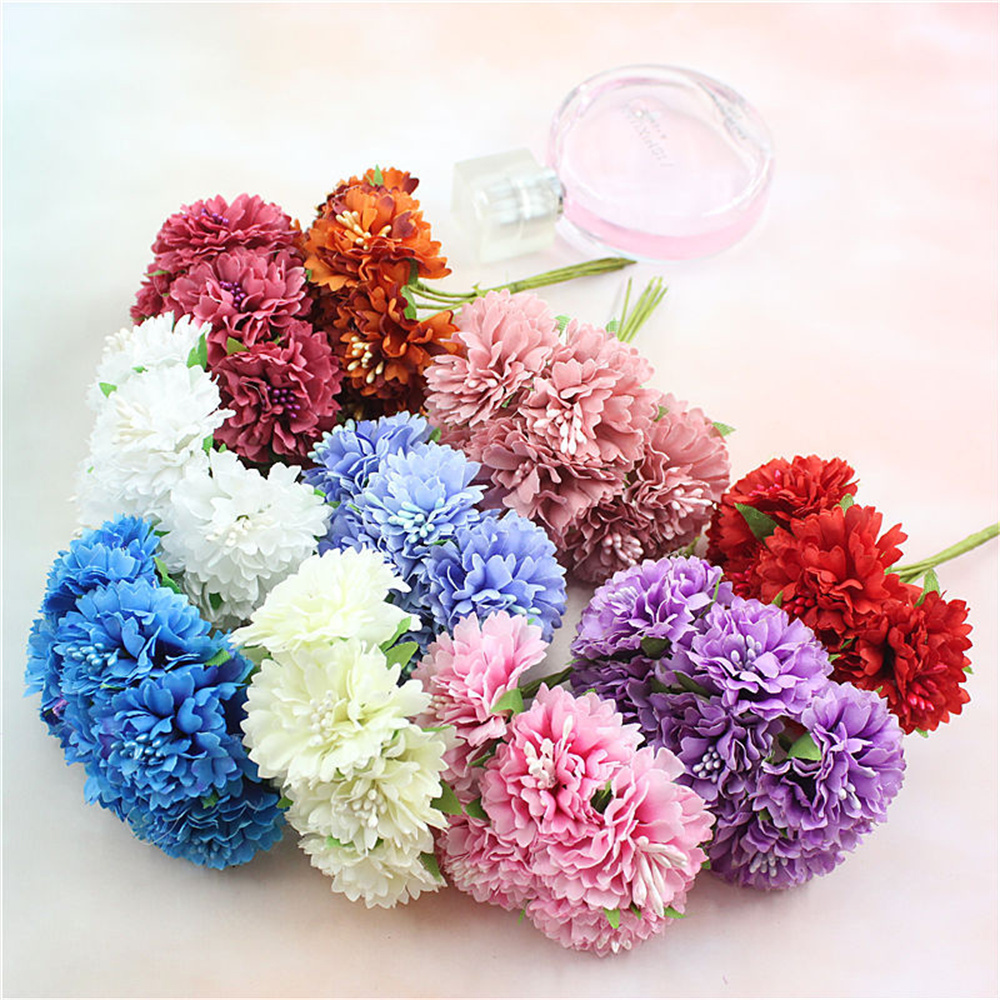 18 buah buket bunga buatan ben - Baby Breath Dried ulasan dan harga