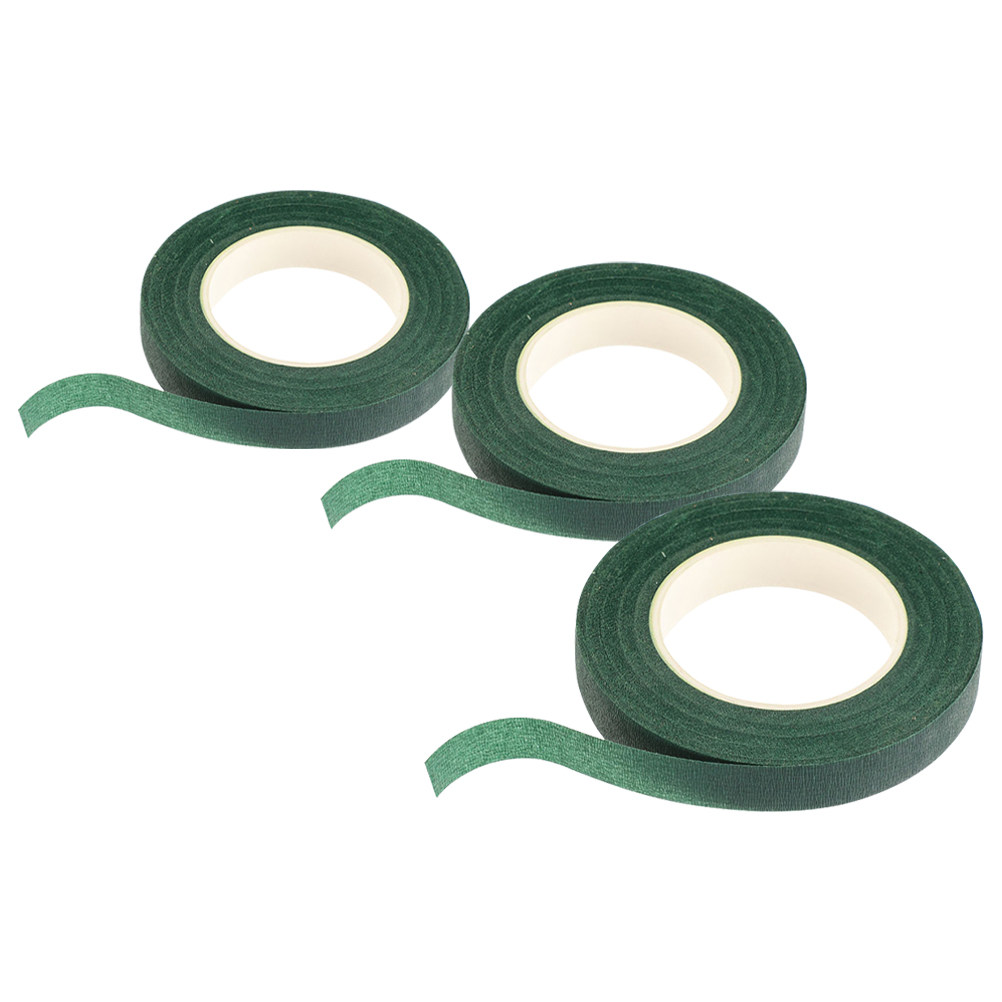 3Pcs Pita Bunga Hijau Lebar un - Florist Wreath Supply ulasan dan harga