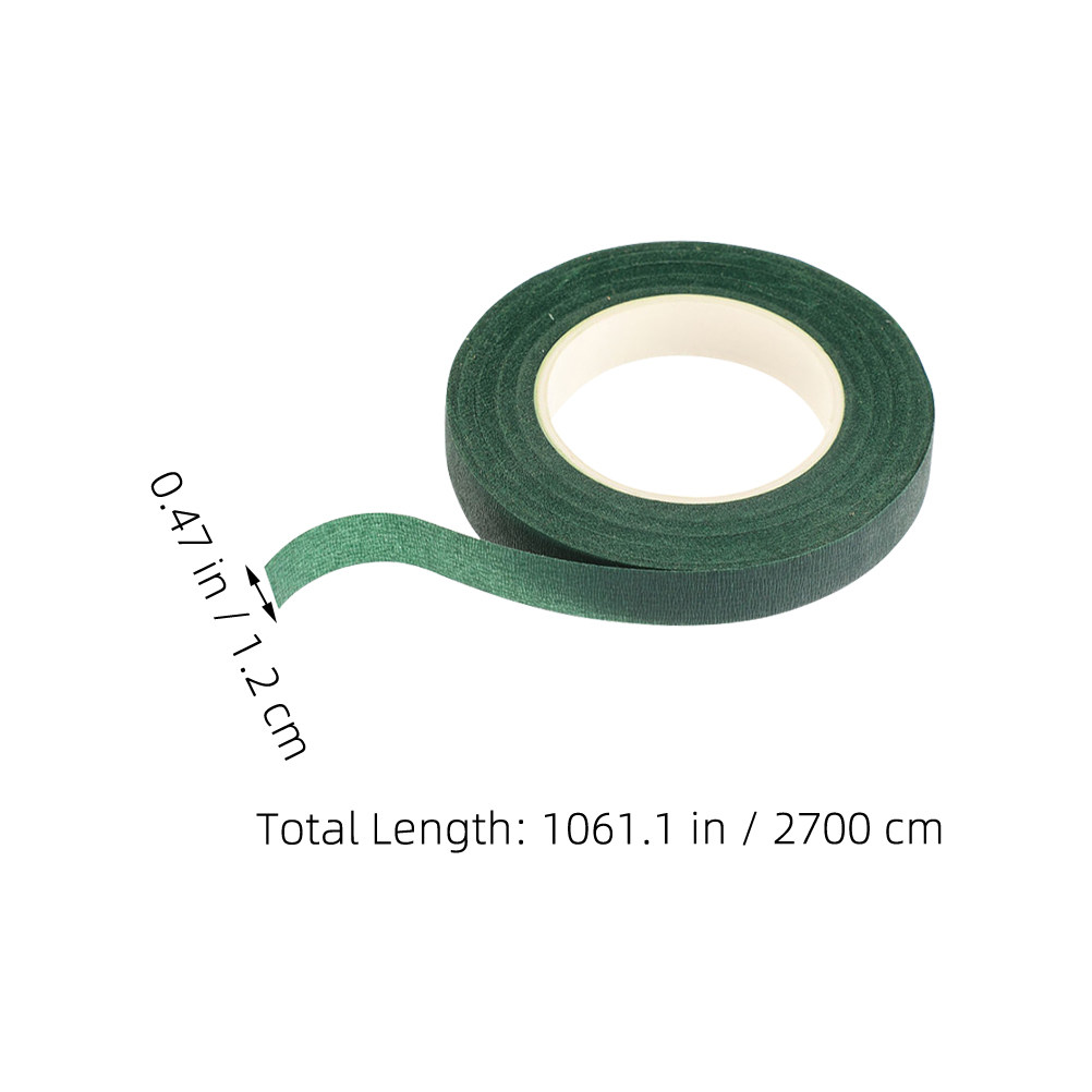3Pcs Pita Bunga Hijau Lebar un - Florist Wreath Supply ulasan dan harga