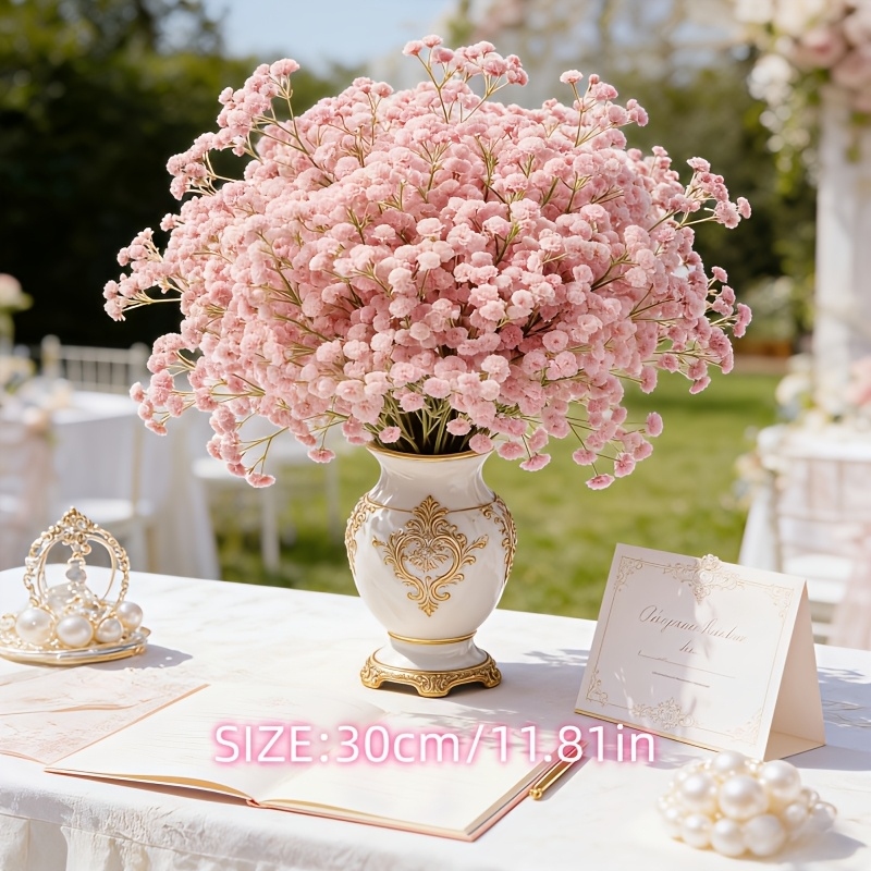 Buket Bunga Gypsophila Buatan  - Baby Breath Dried ulasan dan harga